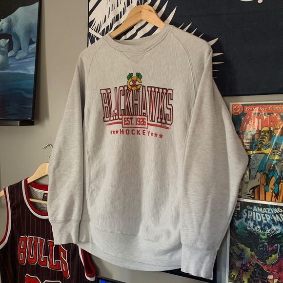 Vintage Chicago Blackhawks Heavyweight Crewneck - Picture 2 of 5